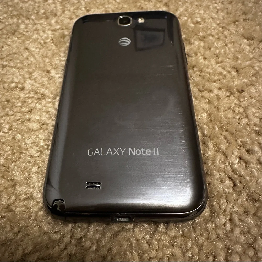 Samsung Galaxy Note II - Navy Blue Smartphone with S Pen
